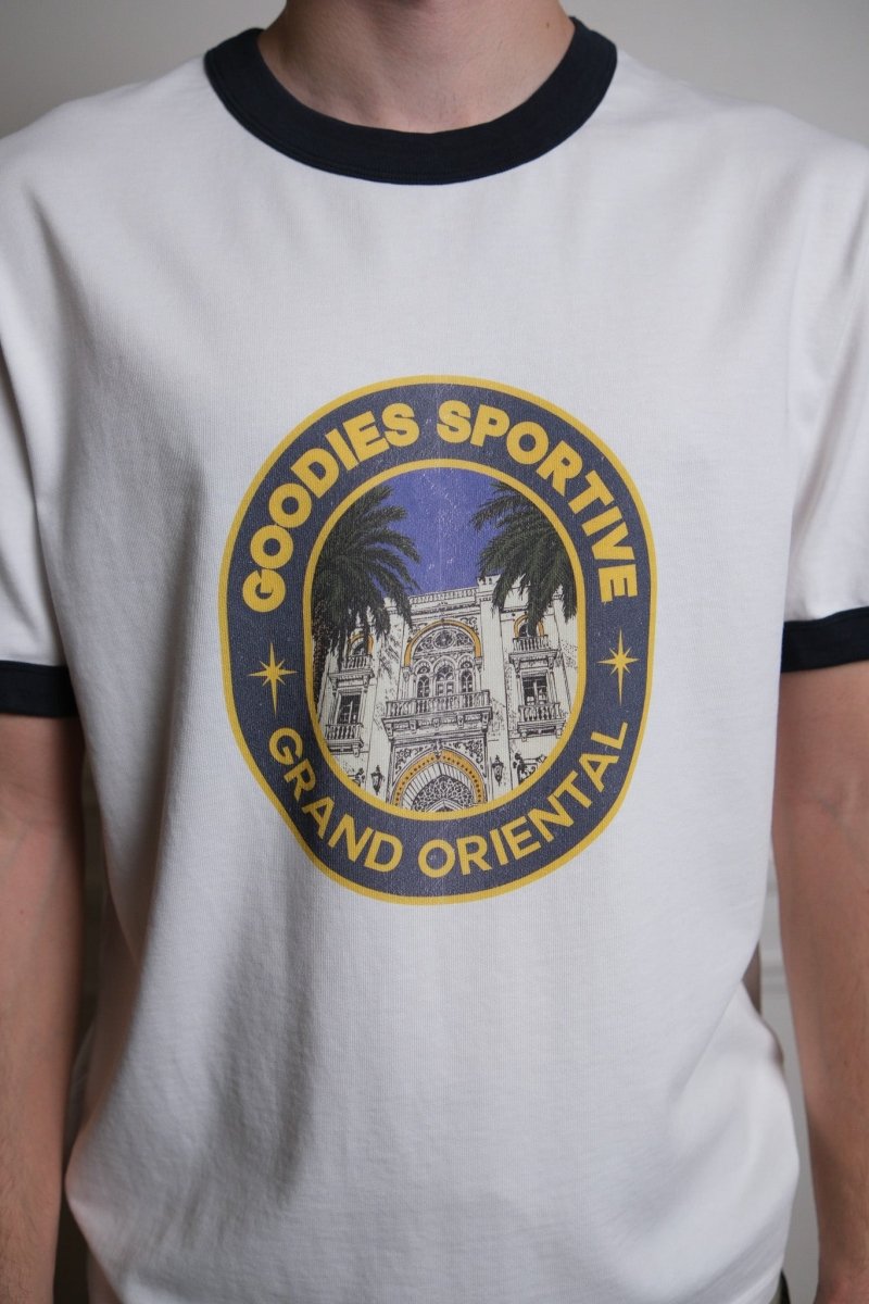 Goodies Sportive Grand Oriental Ringer Tee vue de dos produit — photo 4