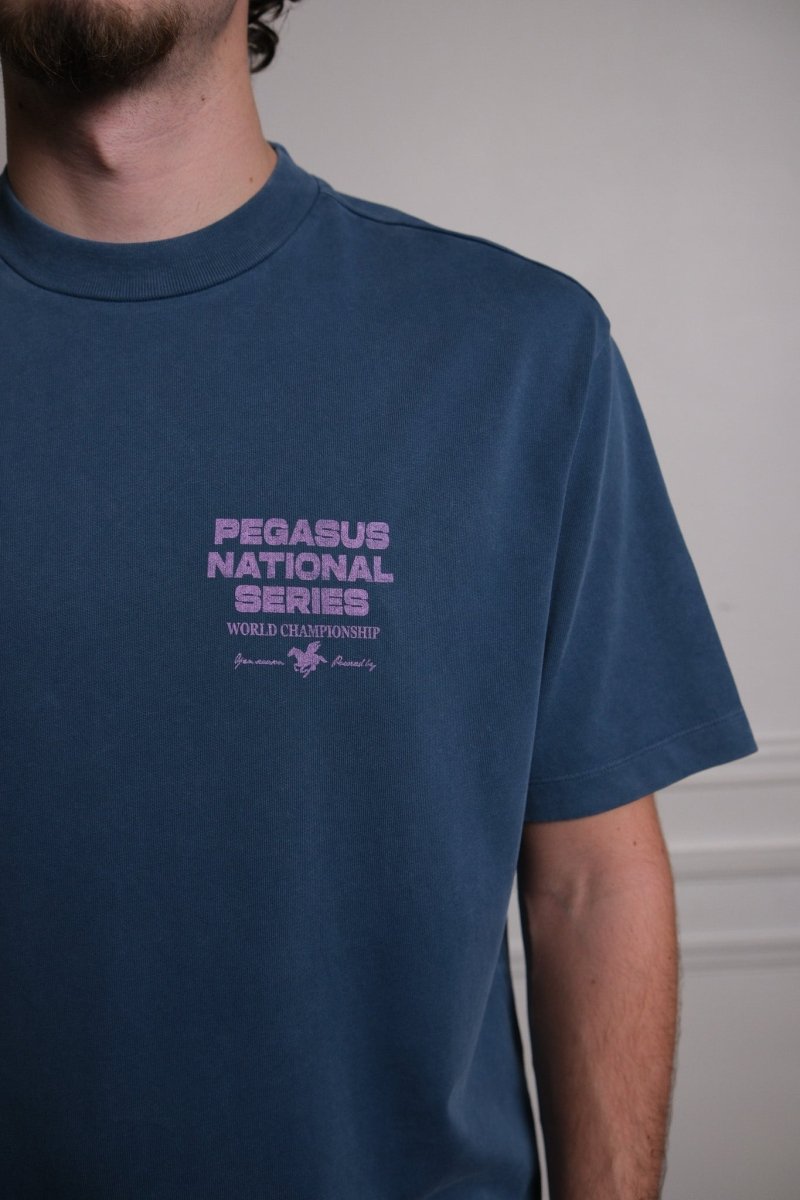 Goodies Sportive Pegasus Series Blue Tee vue de dos produit