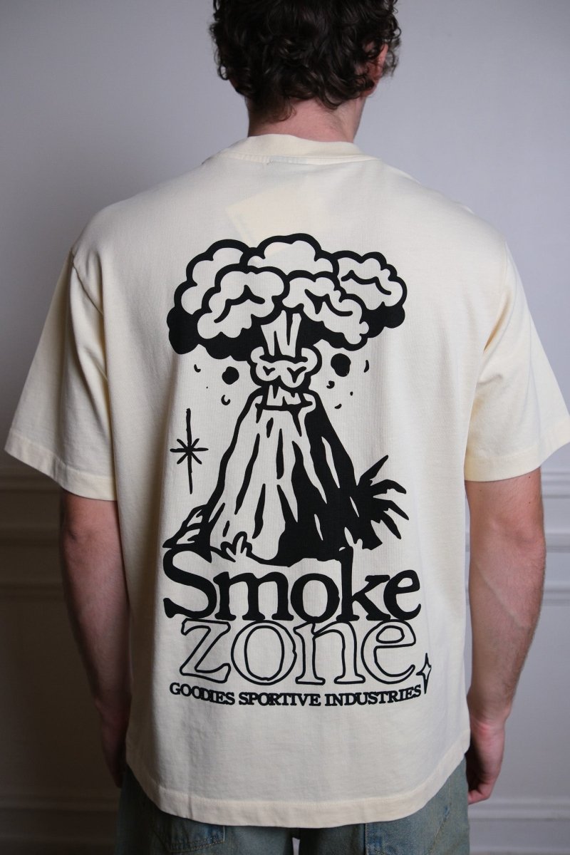 Goodies Sportive Smoke Zone Butter Tee vue de face produit