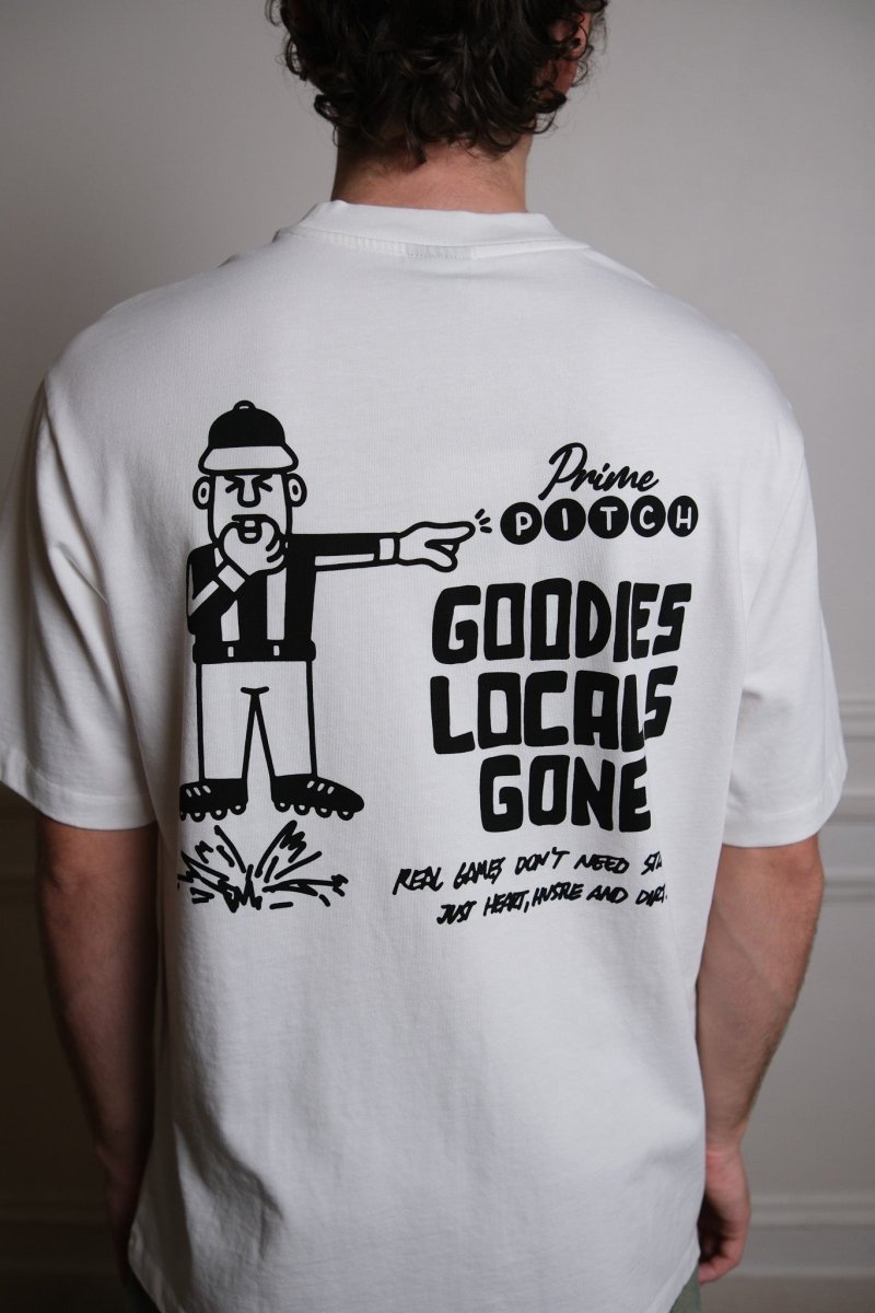 Goodies Sportive Prime Pitch Locals Tee vue de face produit