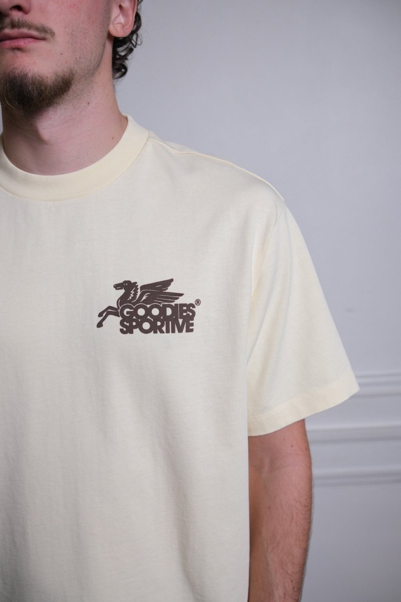 Goodies Sportive New Pegasus Butter Tee vue de face produit