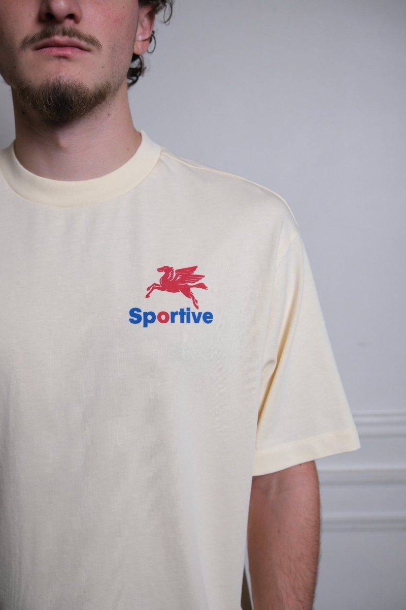 Goodies Sportive Pegasus Butter Tee vue de face produit