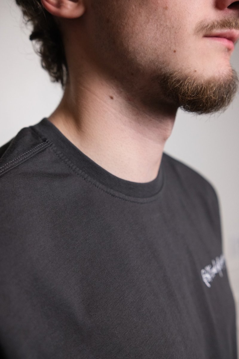 Oneliner t-shirt - Anthracite Pop trading company — photo 3