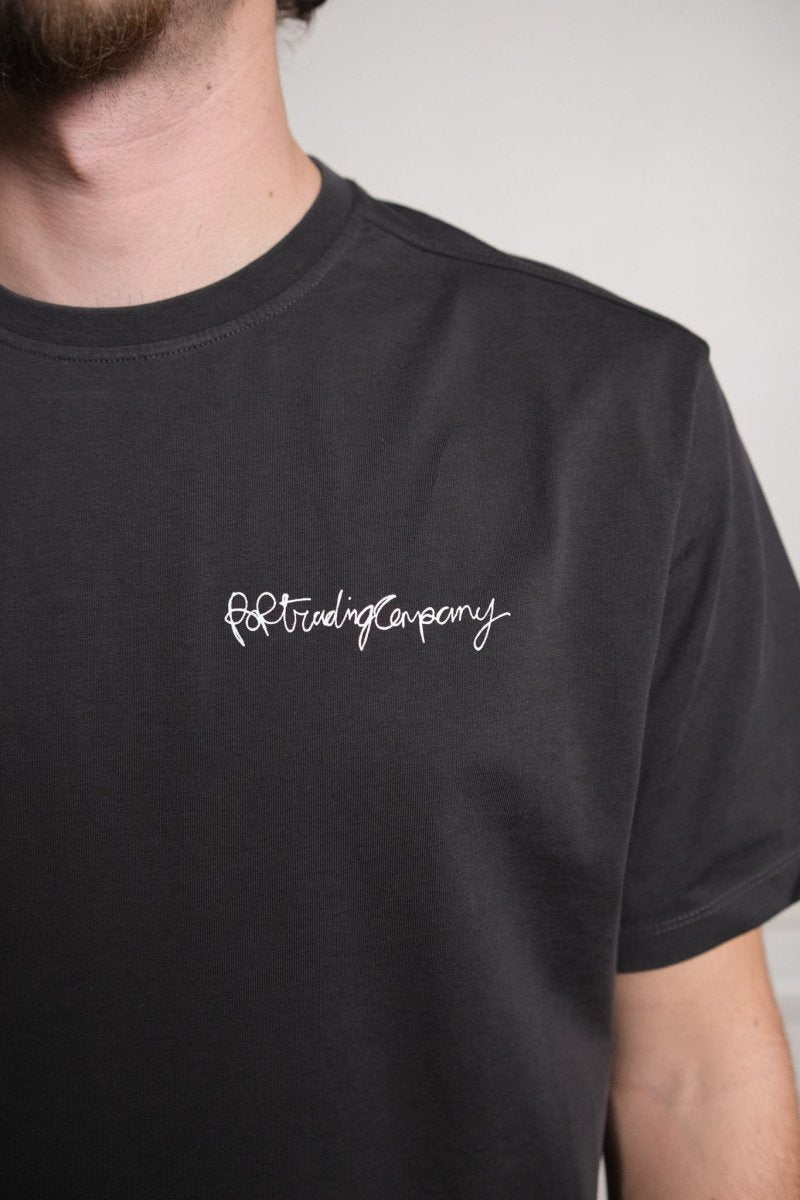 Oneliner t-shirt - Anthracite Pop trading company — photo 4