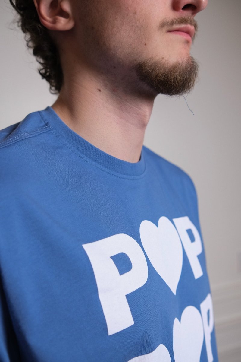 hearts t-shirt dutch blue Pop trading company