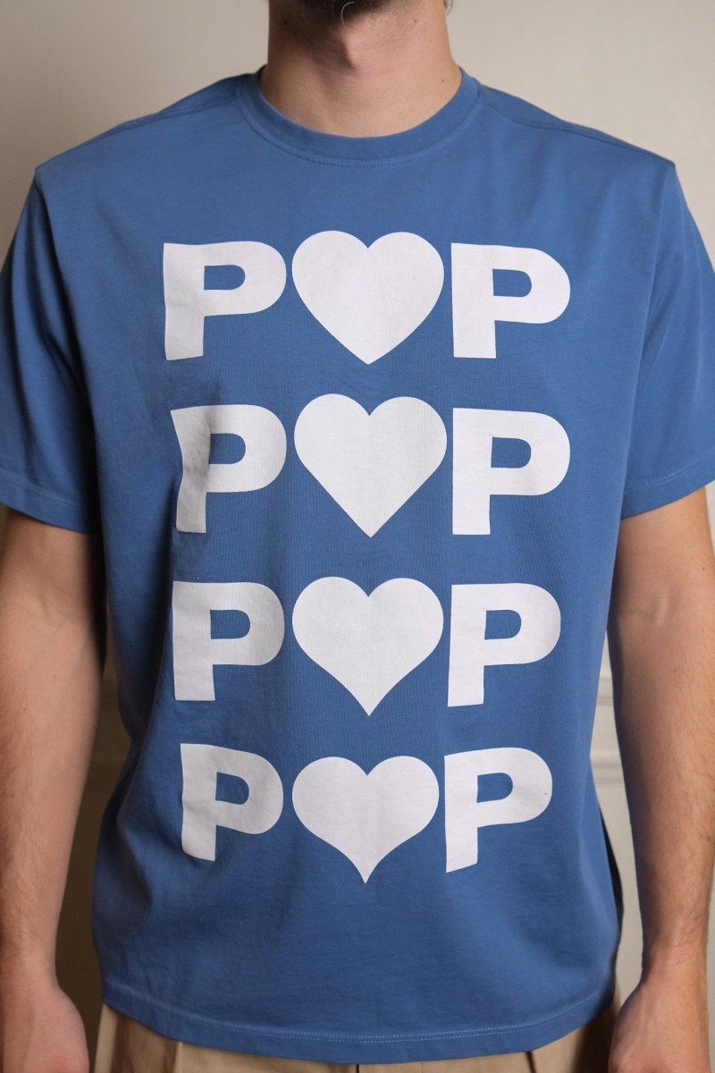 hearts t-shirt dutch blue Pop trading company — photo 4