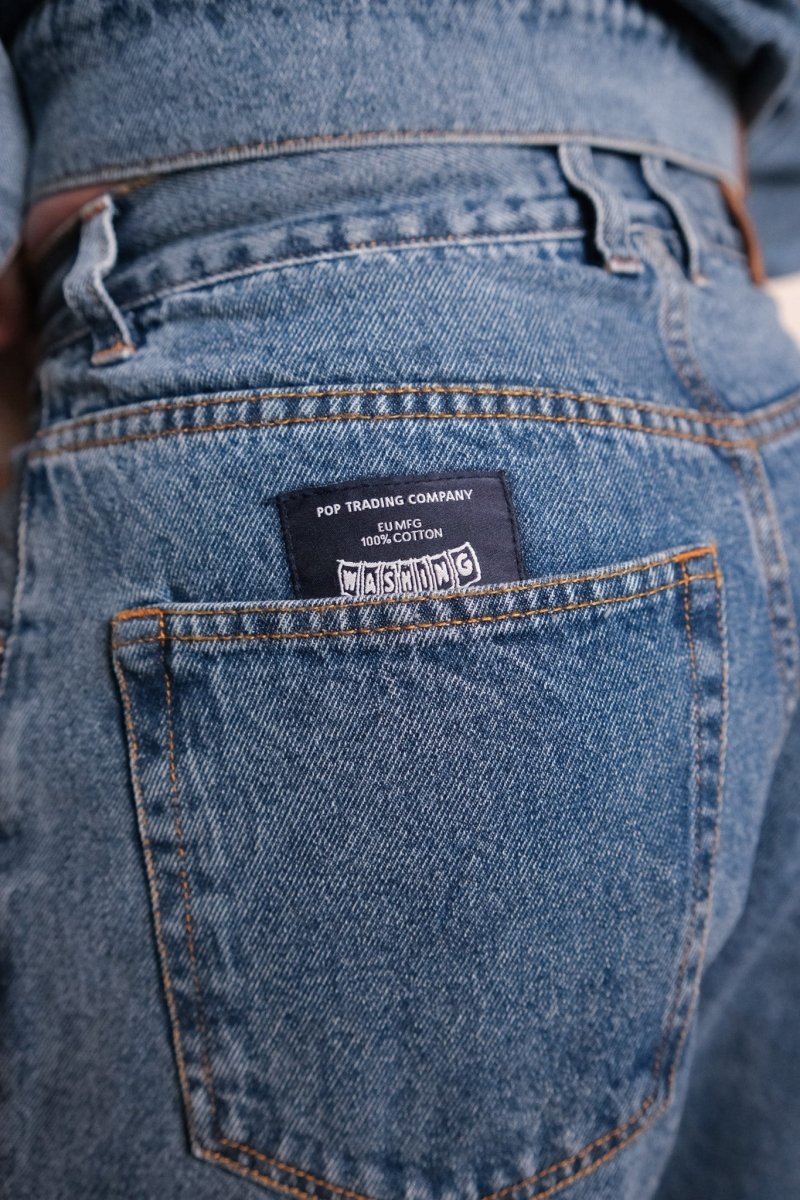drs denim pant - stone washed Pop trading company — photo 4
