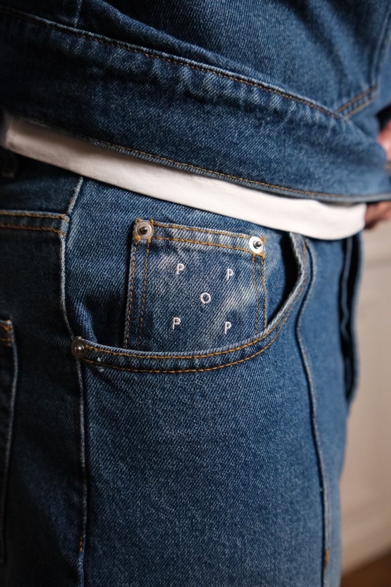 Drs denim seam pants Pop trading company