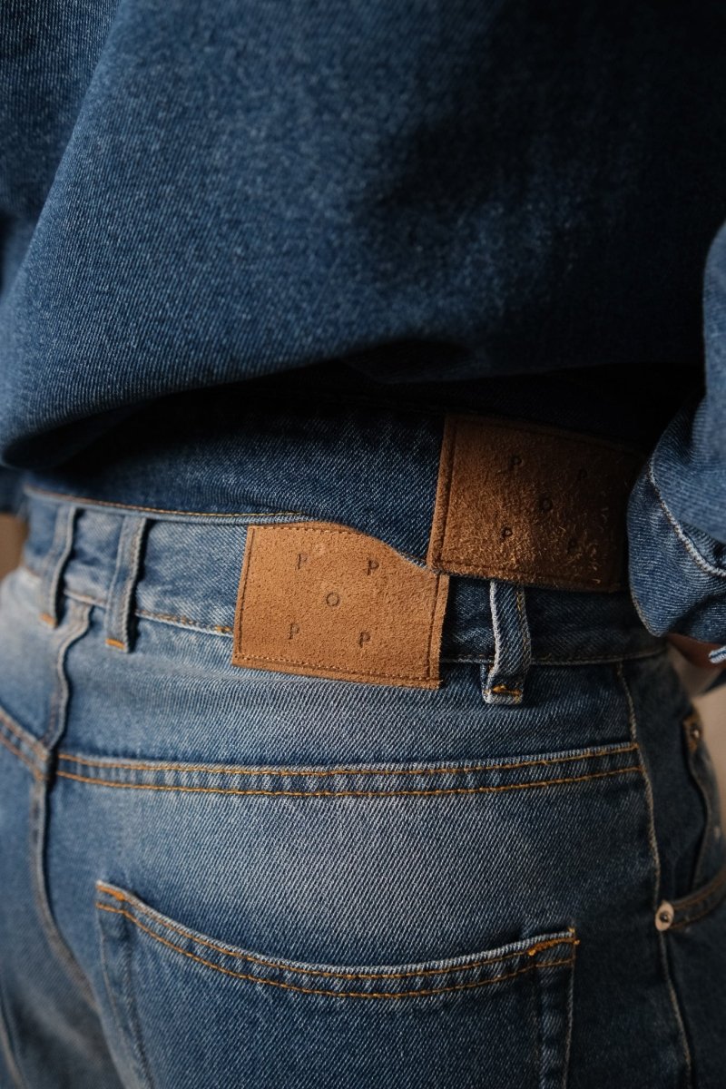 Drs denim seam pants Pop trading company