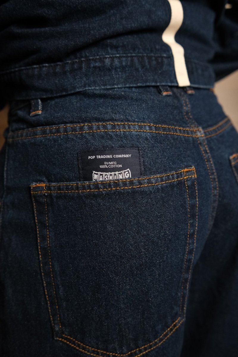 drs denim pant - rinsed Pop trading company — photo 4