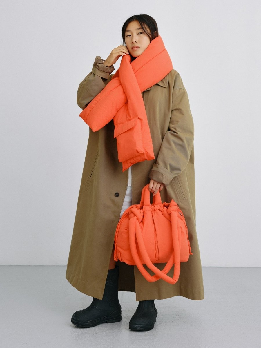 PADDED SCARF - Coral OLEND - vue alternative