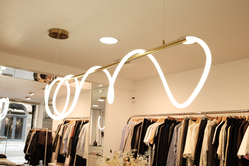 Vitrine Aura Store Rennes — boutique mode masculine indépendante