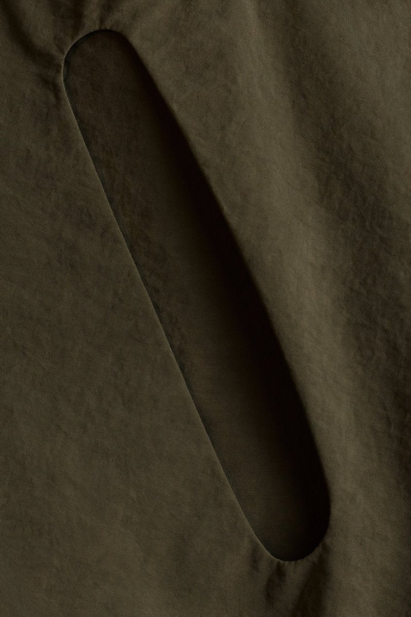 TASLAN NYLON JACKET - Moss DISTRICT VISION - détail des finitions — photo 9