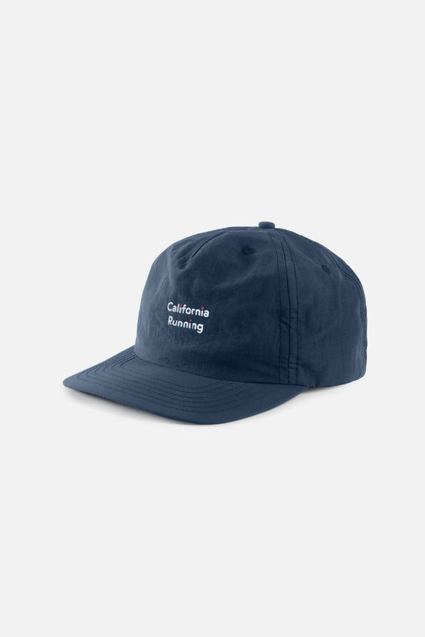 5 Panel Nylon Hat - Navy