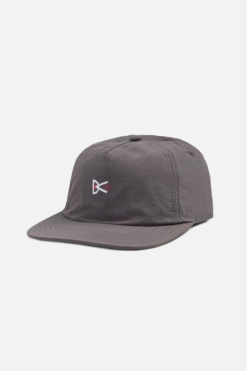 PANELED NYLON HAT - Carbon DISTRICT VISION - vue de face