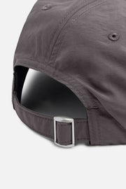PANELED NYLON HAT - Carbon DISTRICT VISION - détail du strapback