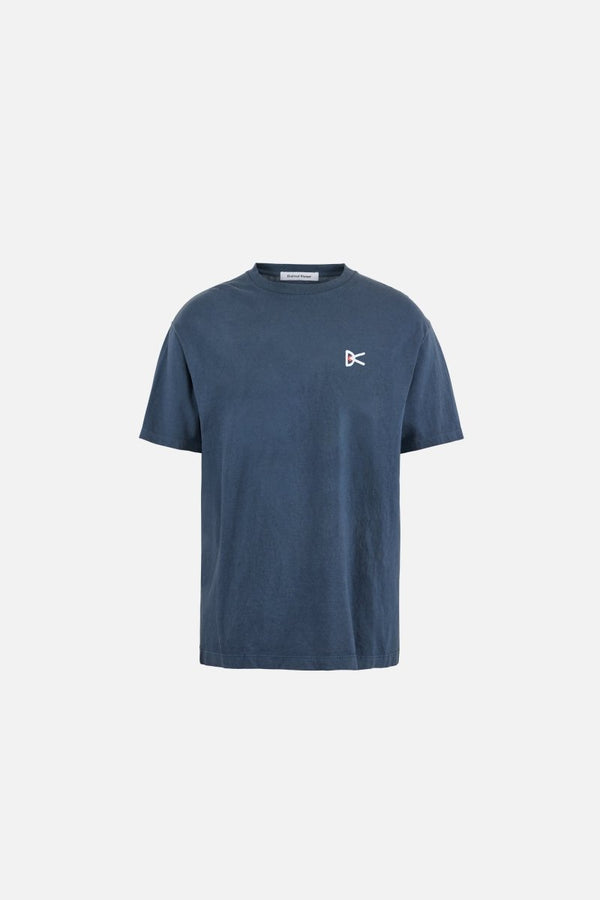 California Cotton Tee - Junya Dad Warm Blue
