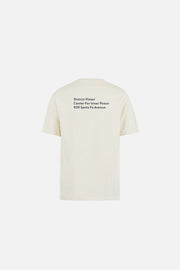CALIFORNIA COTTON TEE - Staff Tee Vintage White DISTRICT VISION - vue de dos