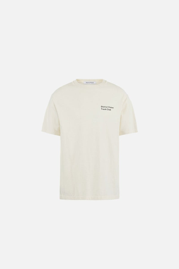 California Cotton Tee - Track Club Vintage White