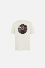 CALIFORNIA COTTON TEE - Track Club Vintage White DISTRICT VISION - détails sur le produit
