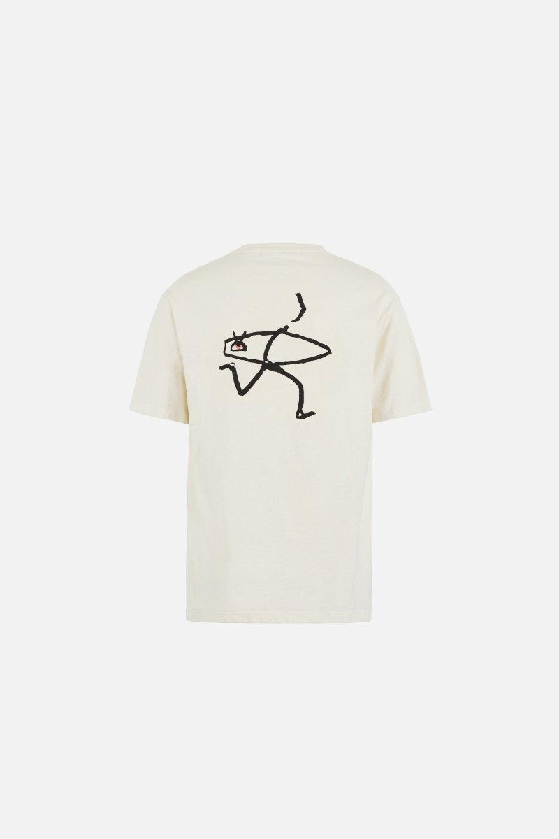 CALIFORNIA COTTON TEE - Wave Runner Vintage White DISTRICT VISION - détails sur le produit