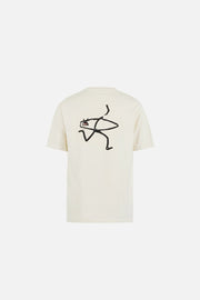 CALIFORNIA COTTON TEE - Wave Runner Vintage White DISTRICT VISION - détails sur le produit