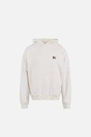 CALIFORNIA COTTON HOODIE - Enlightened Vintage White DISTRICT VISION - porté de face