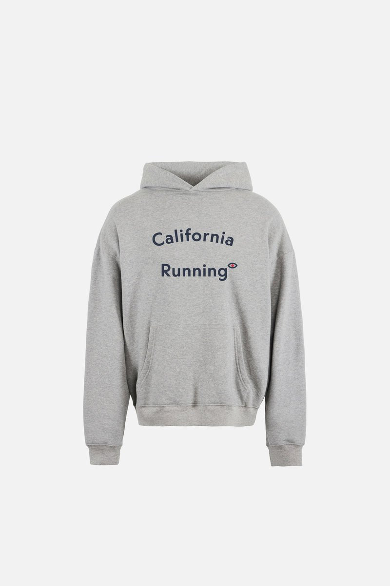CALIFORNIA COTTON HOODIE - Staff Hoodie Heather Gray DISTRICT VISION - vue de face