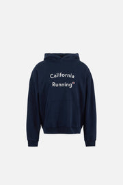 CALIFORNIA COTTON HOODIE - Staff Hoodie Navy DISTRICT VISION - vue de face