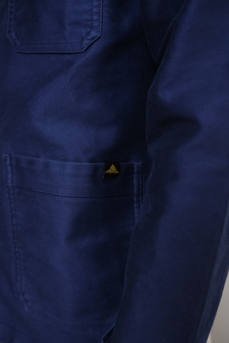  Détail boutons corozo et poches plaquées veste Le Mont Saint Michel
