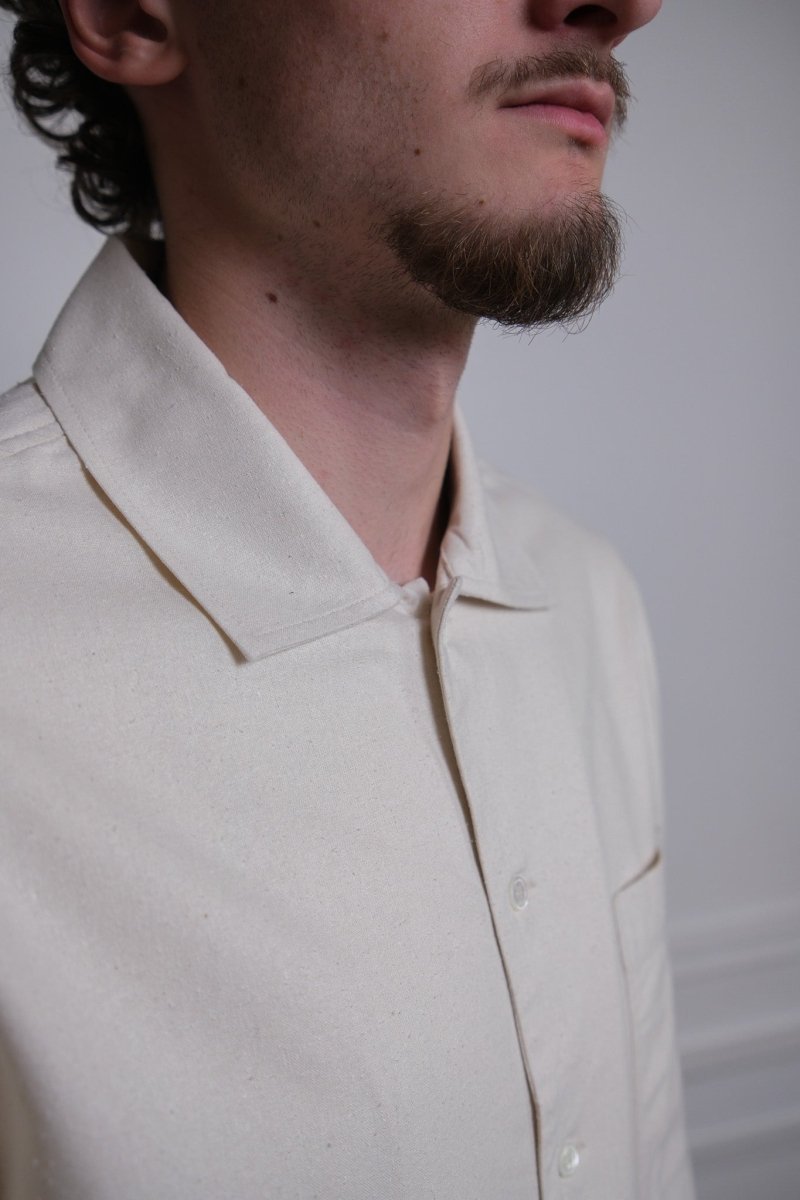 Détail boutons urée et soie brute chemise Another Aspect Shirt 2.1 — photo 3