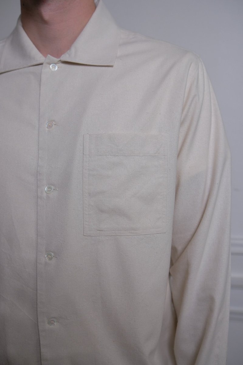 Détail boutons urée et soie brute chemise Another Aspect Shirt 2.1 — photo 4