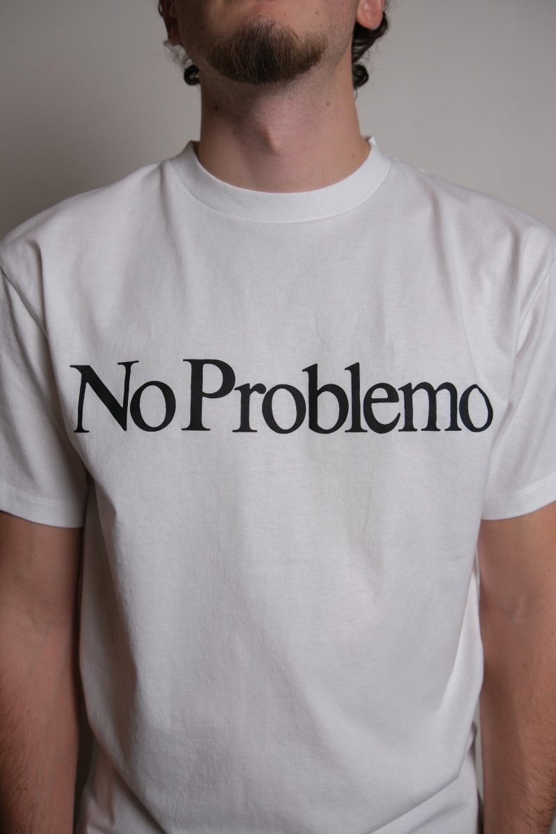 Détail du graphique No Problemo classique sérigraphié sur le devant