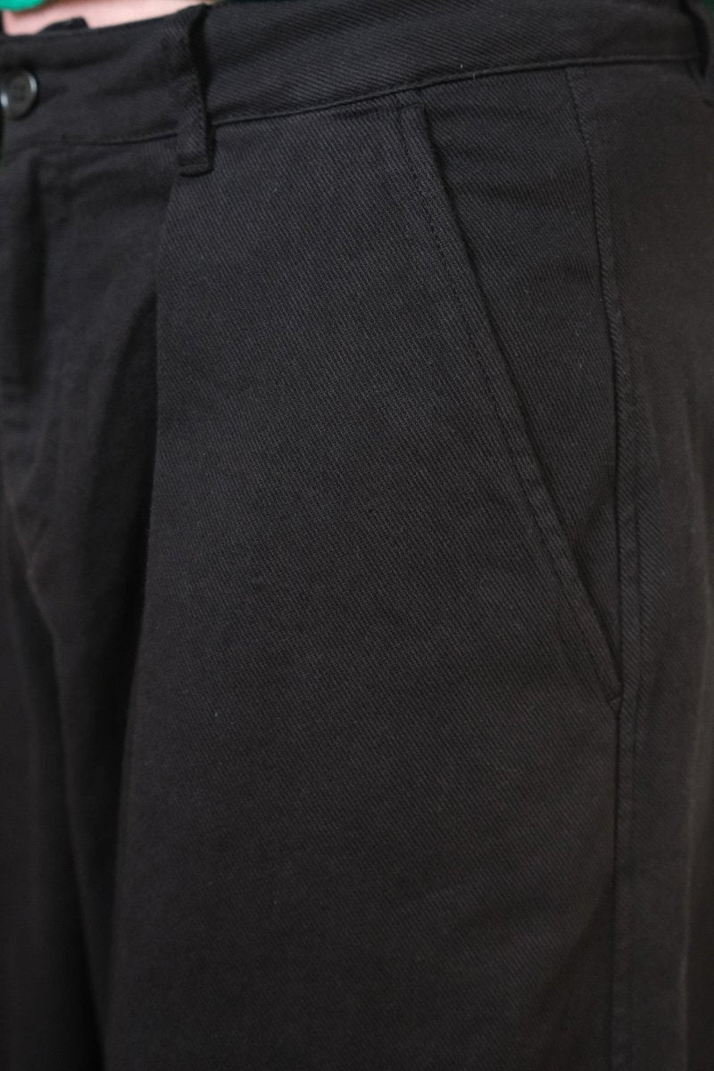 Détail fermeture zip YKK pantalon YMC Earth Deadbeat — photo 3