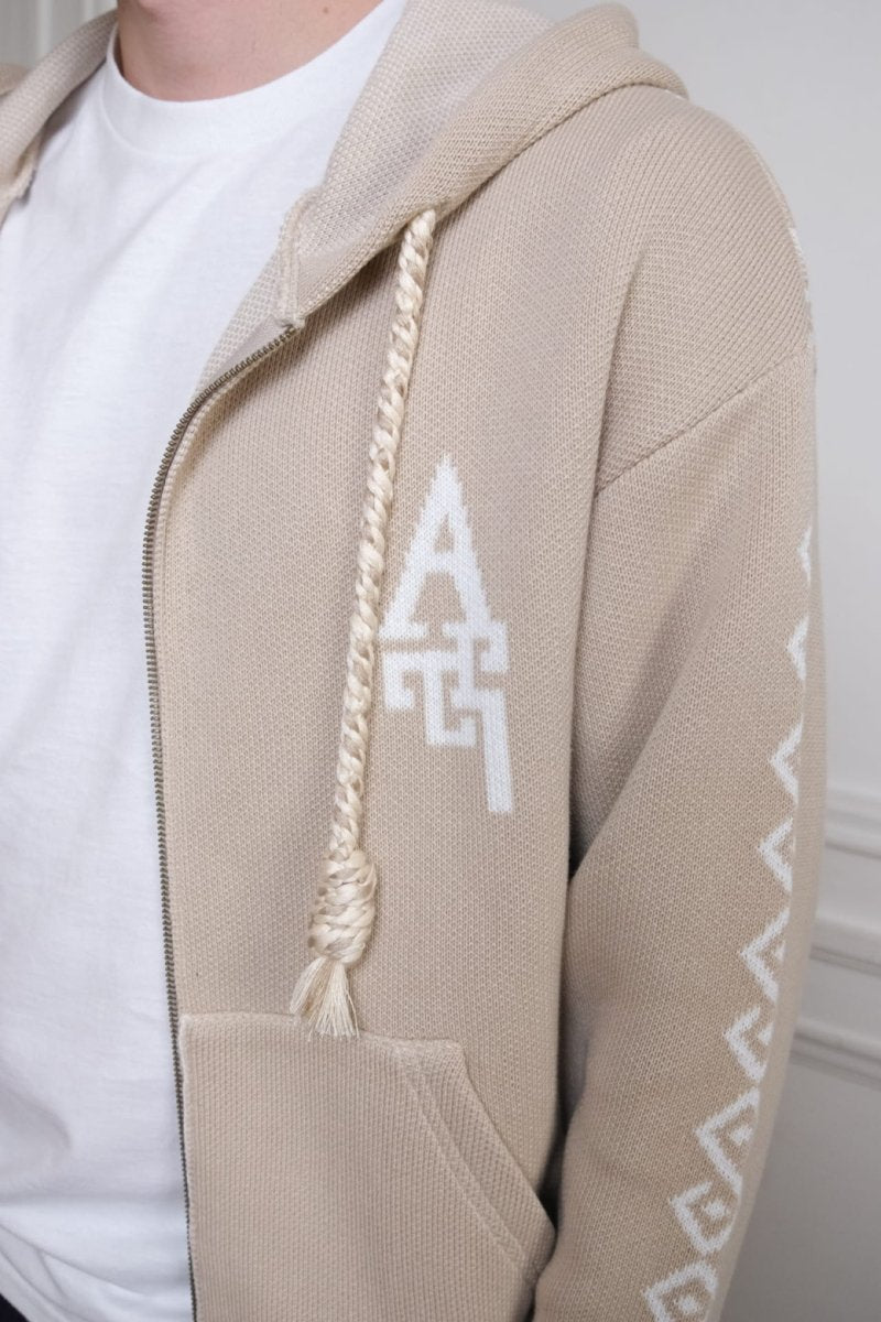  Détail print graphique Leopard dos sweat Al Ain cor — photo 5