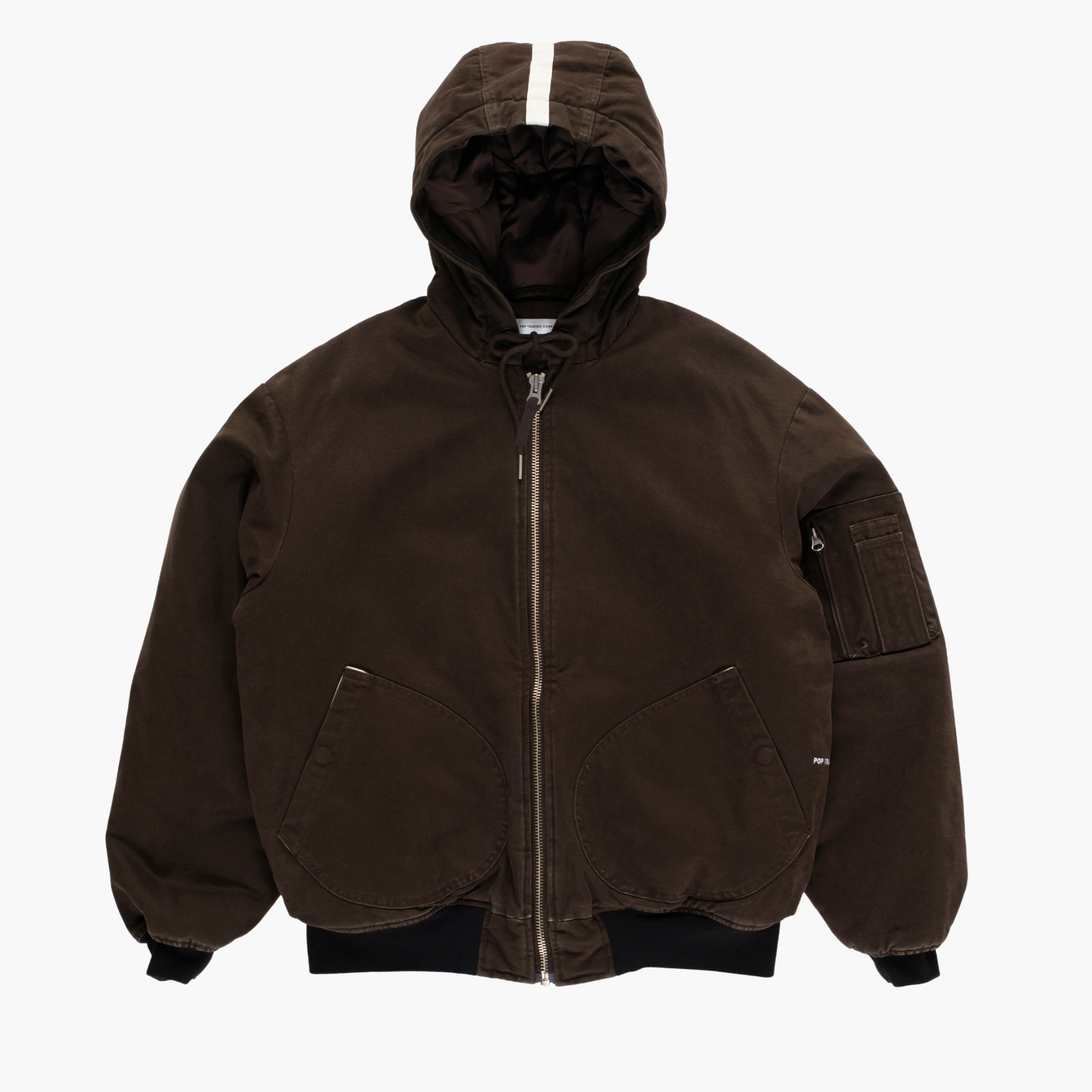 Hooded flight jacket - delicioso Pop trading company