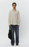 EXACT SHIRT - Dusty Seersucker Check