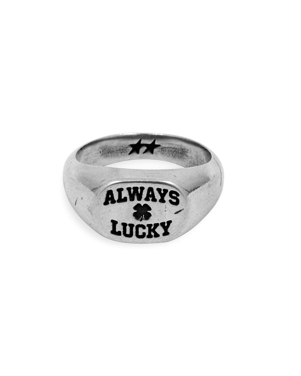 ALWAYS LUCKY SIGNET TWO JEYS - vue de profil