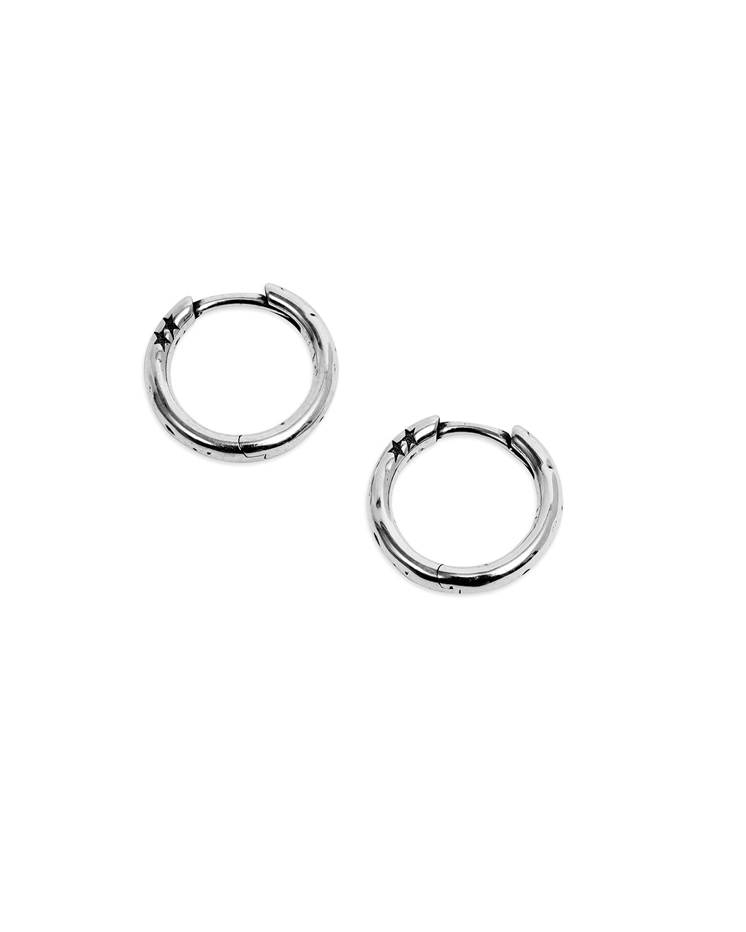 SLIM HOOPS - Silver TWO JEYS - vue de face — photo 1