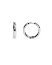 SLIM HOOPS - Silver TWO JEYS - vue de profil