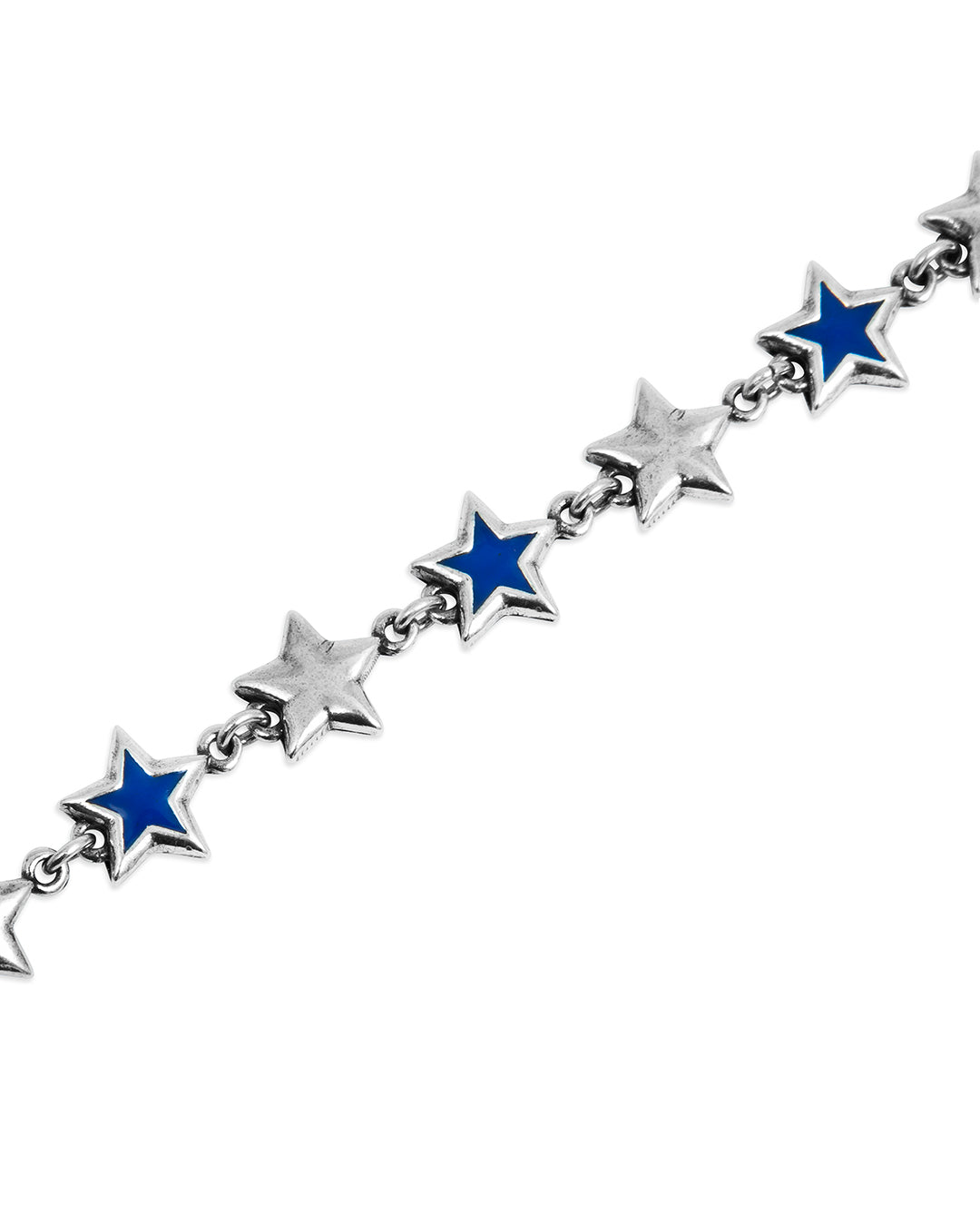 ENAMELED STARS BRACELET - Blue TWO JEYS - vue détail — photo 3