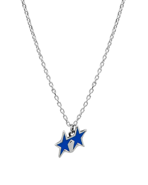 TILTED ENAMELED NECKLACE