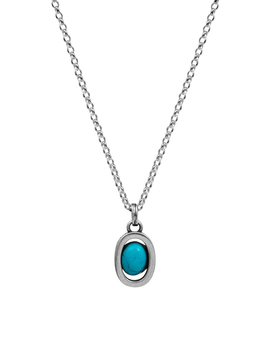 Twojeys Icon Link Turquoise Necklace fermoir — photo 4