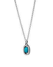 Collier Twojeys Icon Link Turquoise Necklace