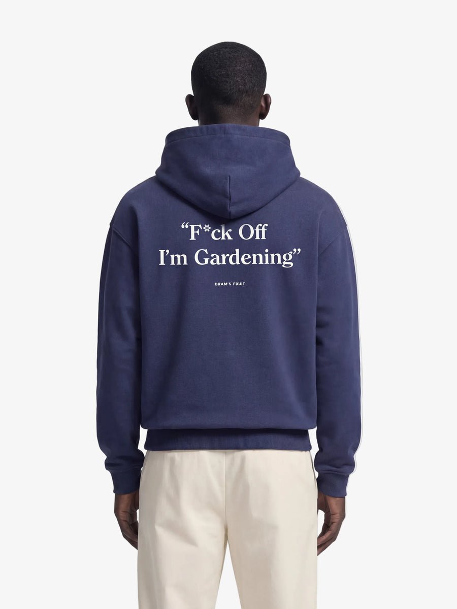 F*ck Off I'm Gardening Hoodie Bram's Fruit navy, vue de dos
