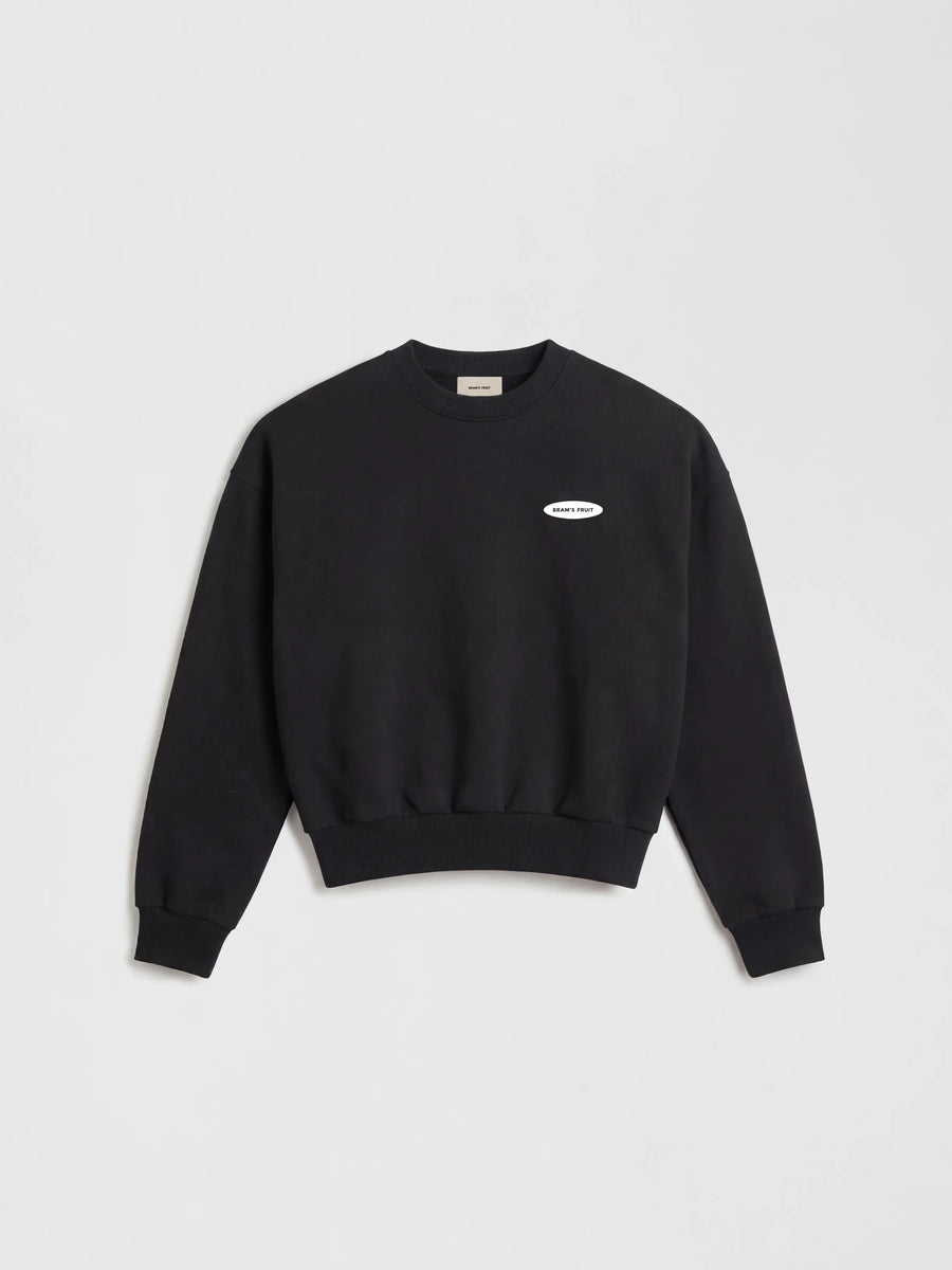 F*ck Off I'm Gardening Crewneck Bram's Fruit black, vue de face — photo 1
