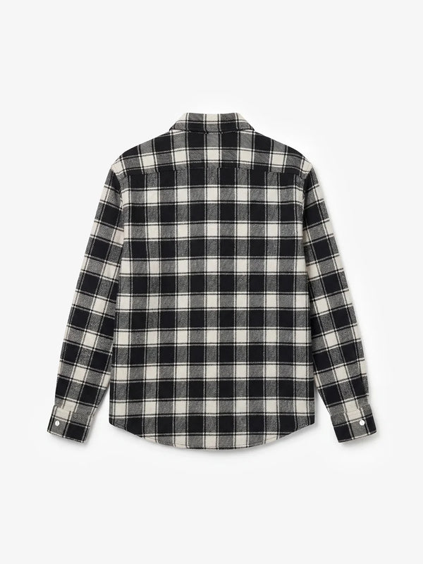 Flanel Overshirt - Black