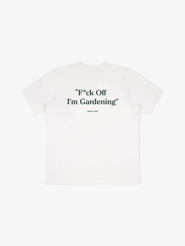 F*ck Off I'm Gardening t-shirt - White