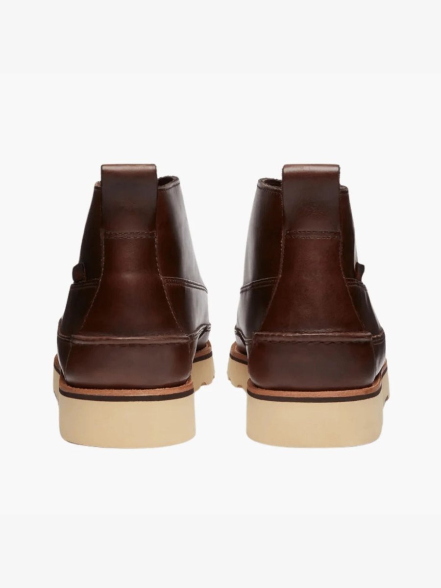 CAMP MOC III RANGER - Chocolate G.H.BASS - détail semelle crantée