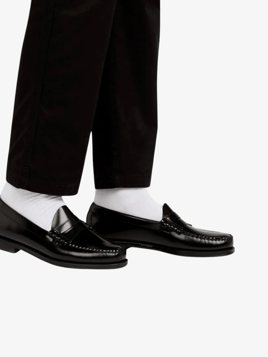 WEEJUN HERITAGE LARSON MOC PEN - Black G.H.BASS - détail semelle